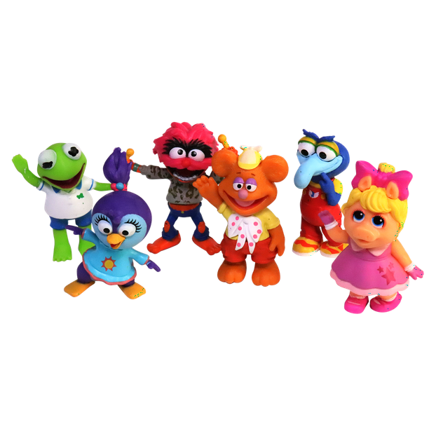 Muppets Babies Playroom Figure Disney Junior Set of 6 3 for sale online